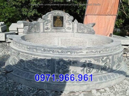 lào cai + 26 mẫu mộ tròn bằng đá đẹp bán