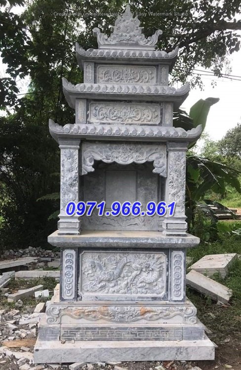 ninh thuận + bán 07 mẫu nhà mồ đá ba mái đẹp