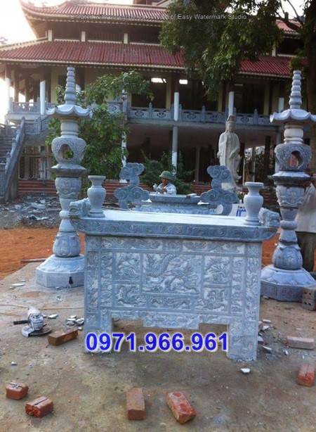 phú thọ + bán 12 mẫu bàn lễ bằng đá - ban thờ đẹp
