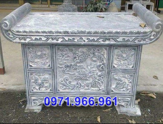 phú thọ + bán 12 mẫu bàn lễ đá - ban thờ đẹp