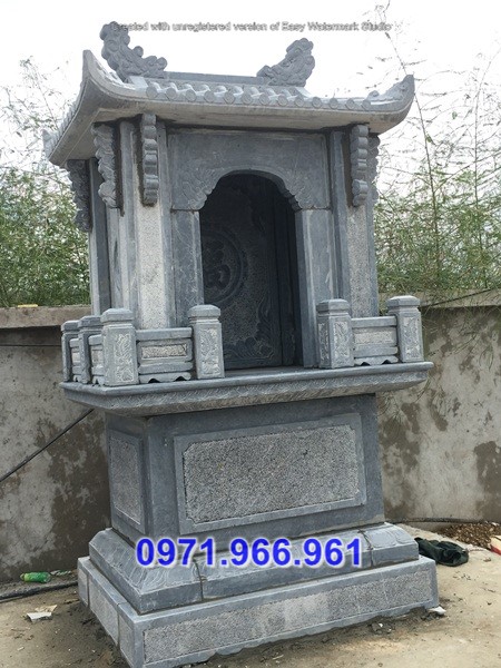 quảng ngãi + 02 mẫu miếu đá thờ thổ địa đẹp