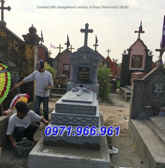 sài gòn + 19 mẫu nhà mồ công giáo bằng đá đẹp