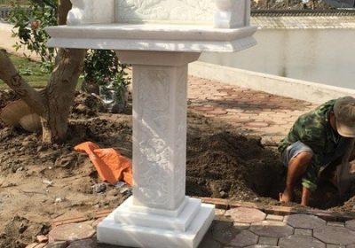 tây ninh + 20 mẫu cây hương bằng đá - am kì đài đẹp