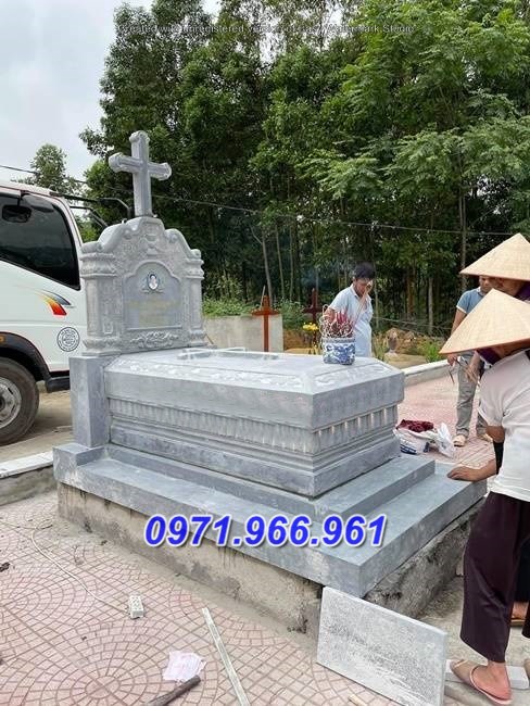 tây ninh + bán 24 mẫu nhà mồ đá công giáo đẹp