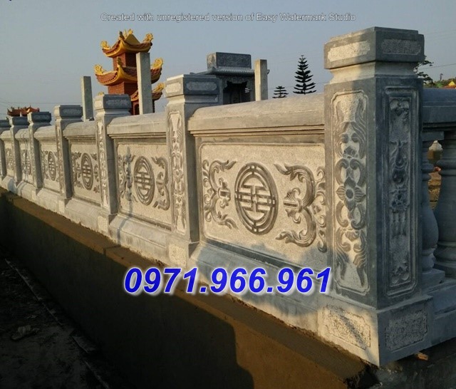 tây ninh + bán 33 mẫu lan can tường rào bằng đá đẹp