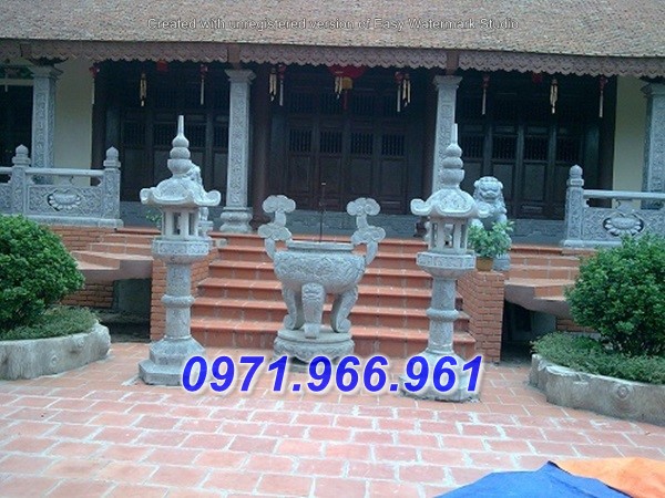 thái bình + 17 mẫu lư đỉnh hương đá đẹp
