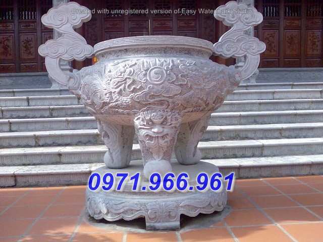 thanh hóa + 29 mẫu lư hương đá đình chùa đẹp