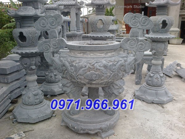 thanh hóa + 29 mẫu lư hương đình chùa bằng đá đẹp