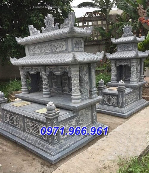 tiền giang + bán 30 mẫu nhà mồ đôi bằng đá đẹp