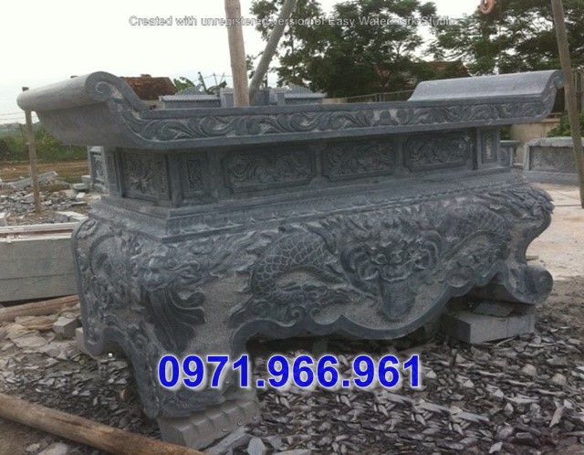 vĩnh phúc + bán 11 mẫu bàn lễ đá - ban thờ đẹp