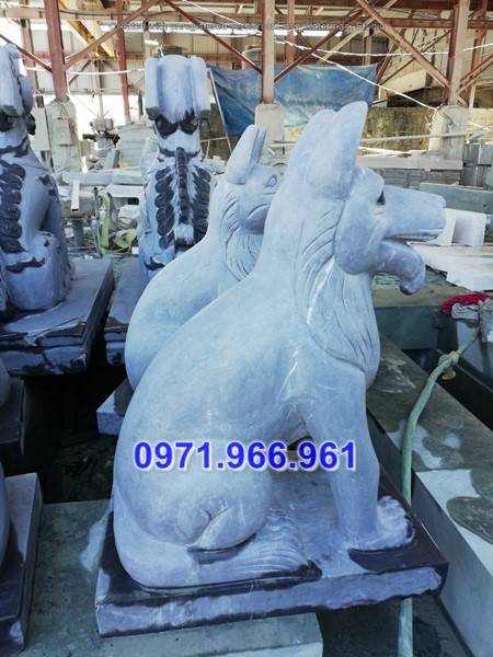 45  bán mẫu chó đá phong thủy đẹp thanh hóa