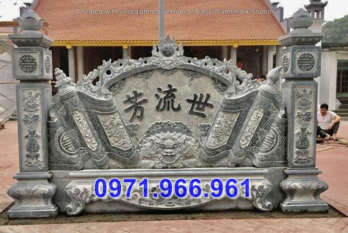 TP hồ chí minh + 41 bình phong đá nhà thờ đẹp