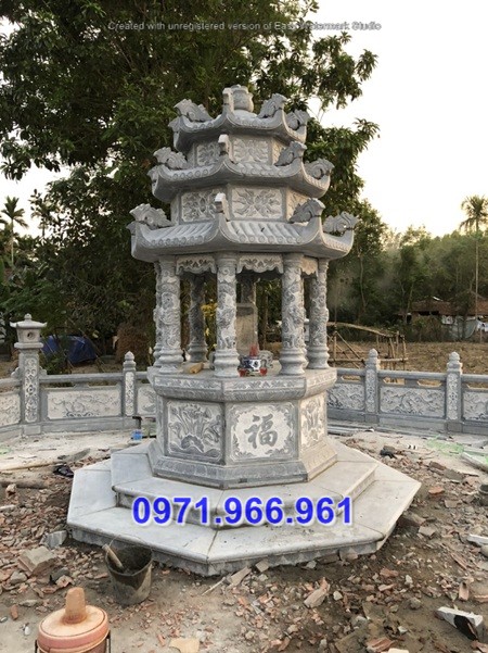 bắc ninh + 12 mẫu mộ hình lục lăng bằng đá đẹp