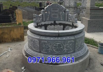 bắc ninh 39 mẫu mộ tròn bằng đá nguyên khối