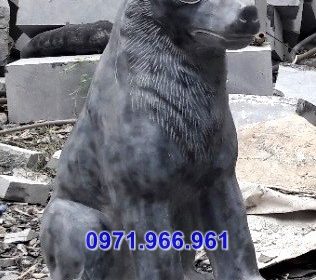 bắk kạn + 36 mẫu chó phong thủy bằng đá đẹp bán