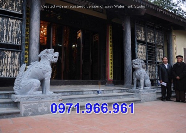 bán+ 04 mẫu nghê từ đường đá đẹp tại bắc ninh