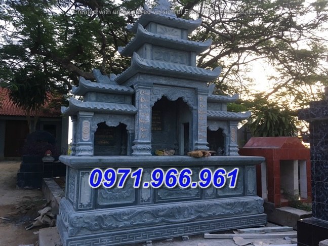 bán + 10 mẫu mộ ba mái bằng đá đẹp tại gia lai