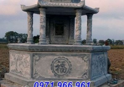 bán + 25 mẫu mộ đá lục bát giác đẹp tại gia lai