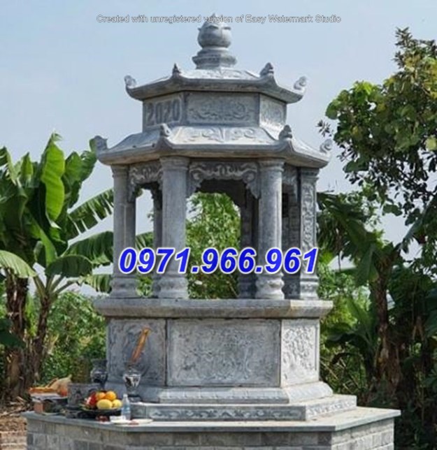 bán + 26 mẫu mộ đá lục bát giác đẹp tại đắk lắk