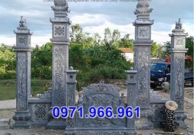 bán 47 mẫu cổng đá từ đường đẹp bình phước