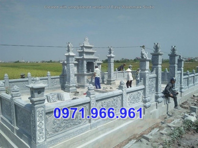 bán+ 74 mẫu nhà mồ đá gia tộc đẹp tại sóc trăng