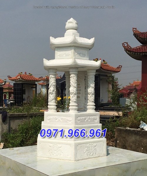 bình định 20 mẫu mộ lục lăng bằng đá bán đẹp