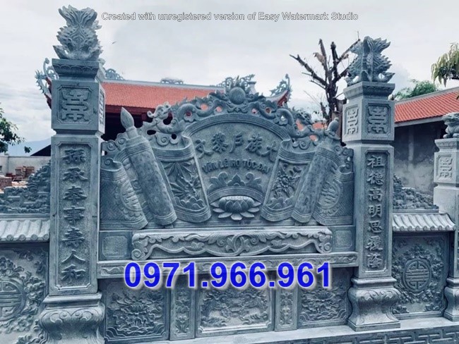 bình thuận+ 36 cuốn thư từ đường bằng đá đẹp