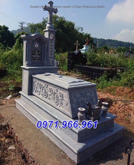 cà mau + 28 mẫu mộ đá công giáo đẹp bán