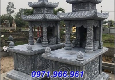 gia lai mẫu nhà mồ hai mái bằng đá xanh đẹp