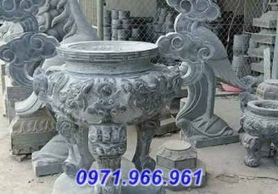 hà tĩnh + 31 mẫu lư hương đá đền miếu đẹp