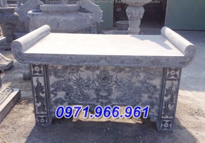 khánh hòa 05 mẫu bàn thờ thiên bằng đá đẹp