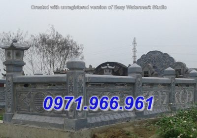 khánh hòa 49 mẫu lan can nghĩa trang đá đẹp