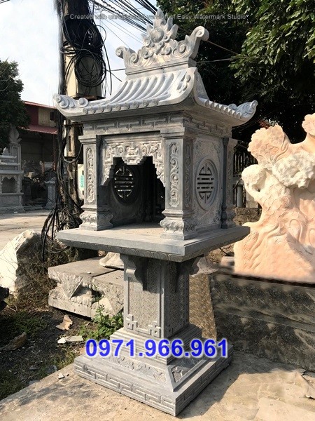 lai châu + mẫu cây hương đá thờ cửu trùng thiên