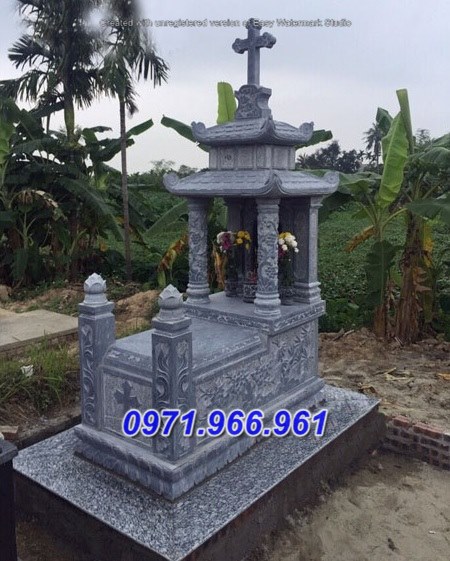 long an bán 33 mẫu mộ đá đạo thiên chúa đẹp