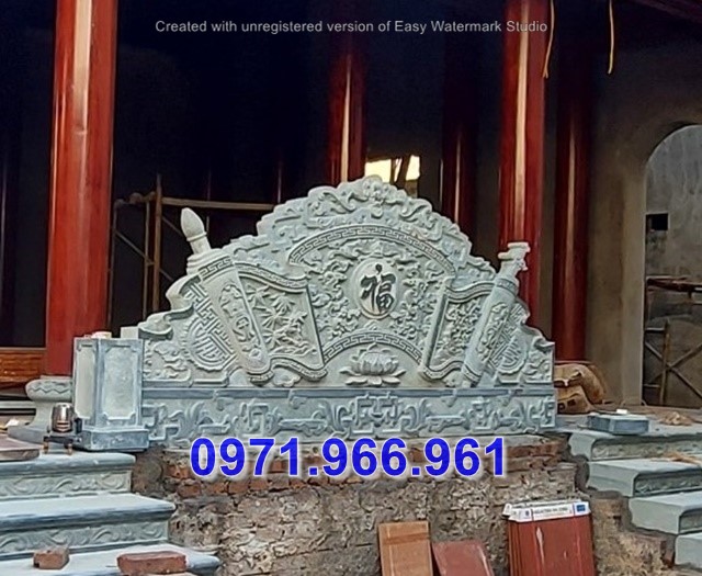 ninh thuận + 35 mẫu cuốn thư từ đường bằng đá đẹp