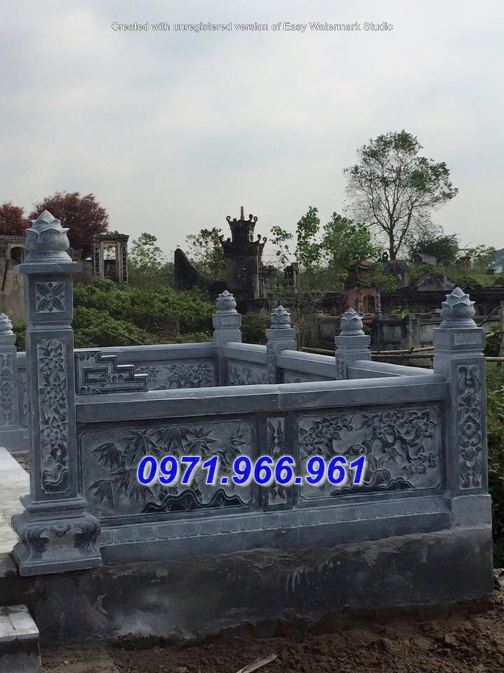 phú yên 49 mẫu lan can đá nghĩa trang đẹp