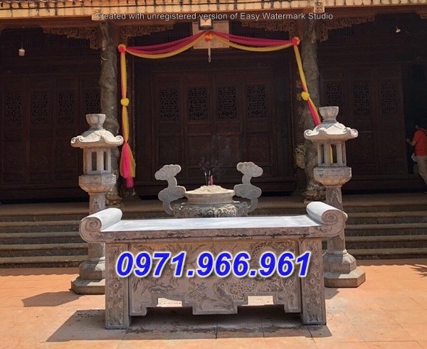 quảng ngãi+ 02 mẫu ban thờ bàn lễ bằng đá đẹp