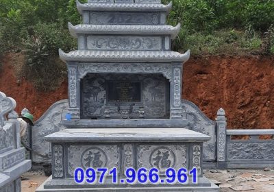 quảng ngãi 02 mẫu nhà mồ đôi gia tộc đá đẹp