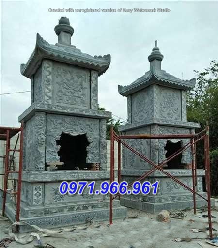 quảng ngãi 69 mẫu tháp mộ bằng đá đẹp