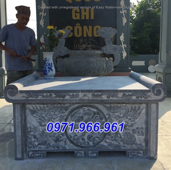 sơn la + 22 mẫu ban thờ bằng đá tự nhiên đẹp