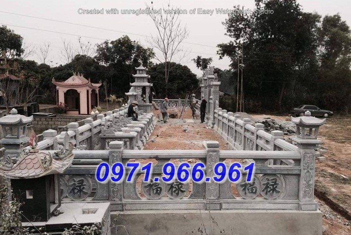 trà vinh + 43 mẫu lan can đá nhà mồ đẹp