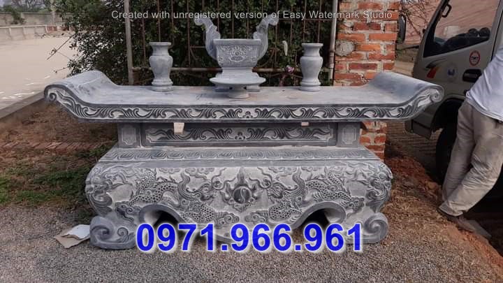 tuyên quang + 18 mẫu bàn lễ bằng đá xanh đẹp