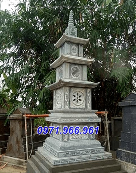 56 mẫu mộ tháp đá để tro cốt đẹp - bán an giang