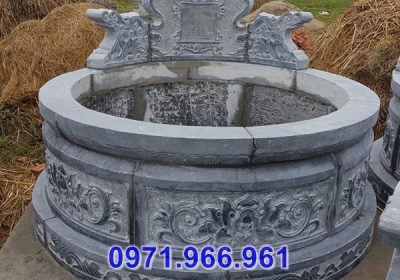 bán + 52 mẫu mộ tròn đá đơn giản tại vĩnh phúc