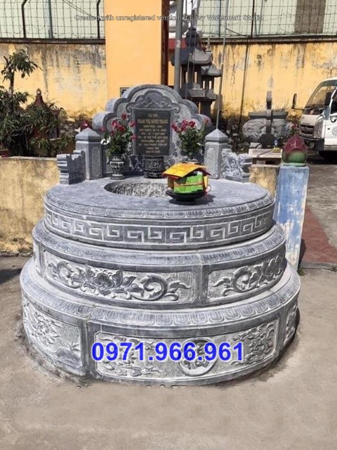 bán + 53 mẫu mộ tròn đá mỹ nghệ đẹp phú thọ