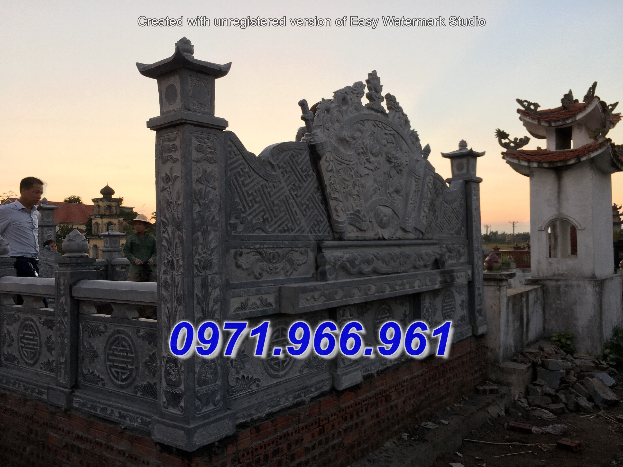 bán 54 mẫu lan can đá nhà mồ đẹp đắk lắk