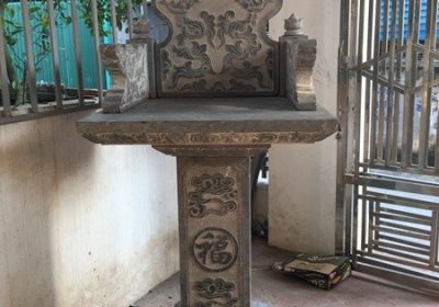 bình dương + 50 cây hương đá thờ ngoài trời