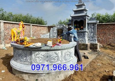 quảng bình 50 mộ tròn đá nguyên khối đẹp
