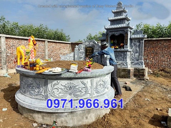 quảng bình 50 mộ tròn đá nguyên khối đẹp