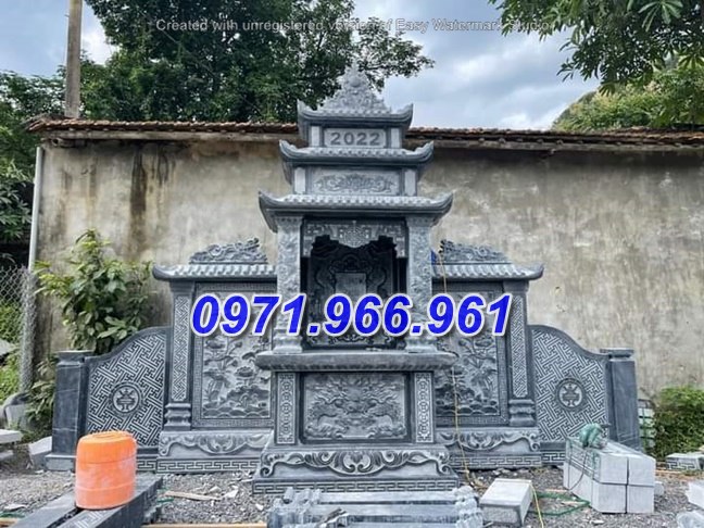 12 lăng thờ lăng mộ bằng đá bán gia lai
